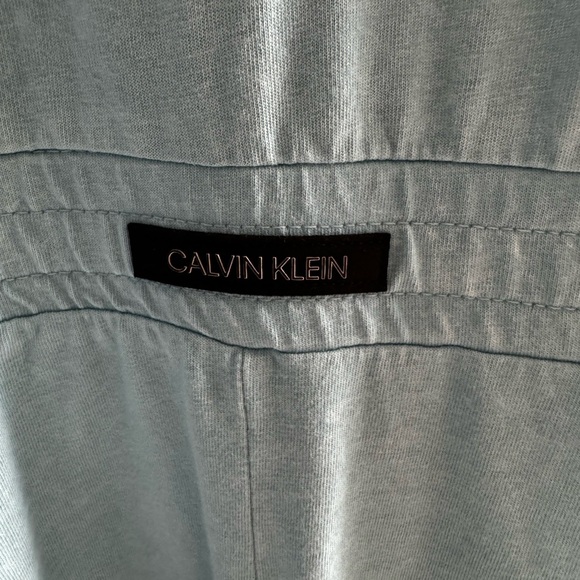 Calvin Klein Light Blue Shorts-All, NWT, Double V-Neck, Elastic Waist, size XL. - Picture 7 of 8